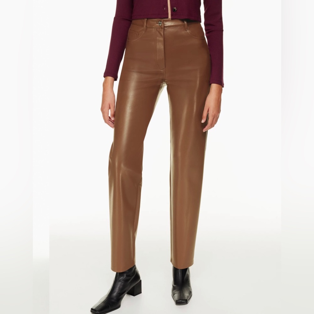 COPY - Wilfred Melina Pants, Size 0, Cognac